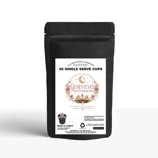 60 Pack Single Serve Coffee Capsules